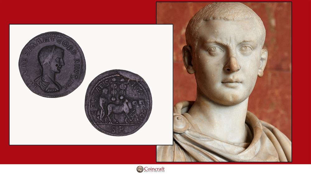 Roman Coins Dedicated To Gordian III (Former Emperor)